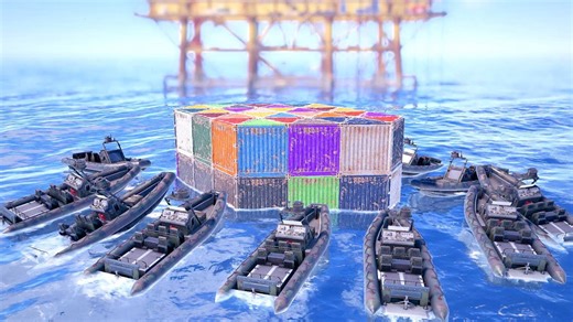 Supercharged Large Oil Rig Depot Raid – Solo Run Gone Wild!