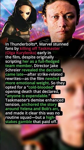 Why Marvel Shockingly Killed Taskmaster Early in Thunderbolts*
