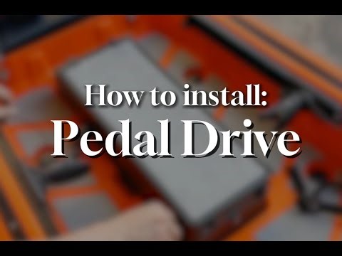How To Install the Pedal Drive System on the Kayak