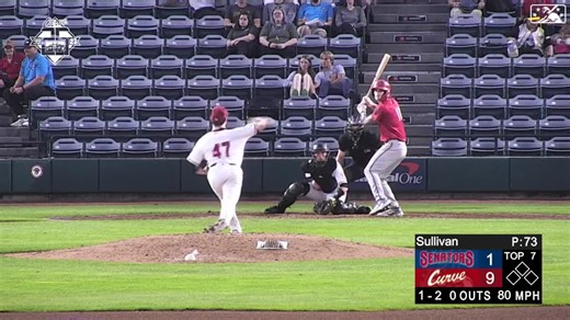 Sean Sullivan's 9th strikeout