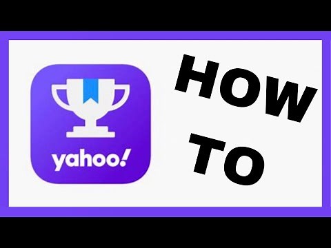 How To Use Yahoo! Fantasy Tutorial 2020