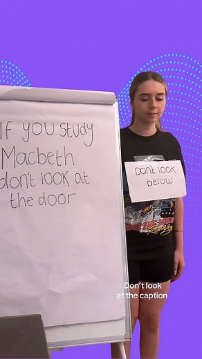 ✨The BEST online platform for GCSE English✨ on Instagram: "Don’t look at the pinned comment👀🙈"