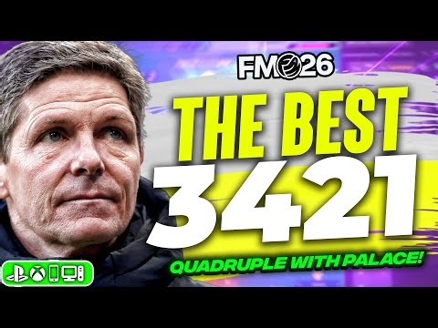 This BROKEN 3421 FM26 Tactic Fits EVERY Team! | Best FM26 Tactics
