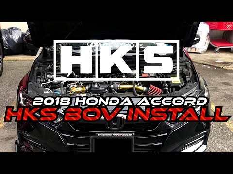 2018 Honda Accord 1.5t HKS Blow off Valve Install