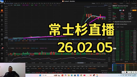 【常士杉直播 26.2.5】美股AGI完蛋了吗？英伟达美光谷歌大跌是否已经到位？中国大a不跟美股的七大理由？全球机构如何量化收割弱势中小投资者！ | 常士杉
