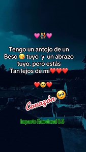 Tengo tantas ganas de un beso de tus labios y perderme en tus brazos. ❤❤ 💖 💕 💓 💘 💝 💌 💑 💋 💞 💍 🥰 😘 😍 💗 #amoradistancia #teextraño, #historiasdeamor #reflexionesdeamor, #storytime#relacionadistancia, #poemas #poemasdeamor #poemasrománticos #amorverdadero, #teamo, #amordistancia | Juan Jose Cruz