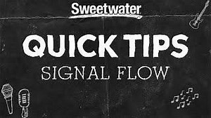 Quick Tips: XLR Cables and Signal Flow - InSync | Sweetwater