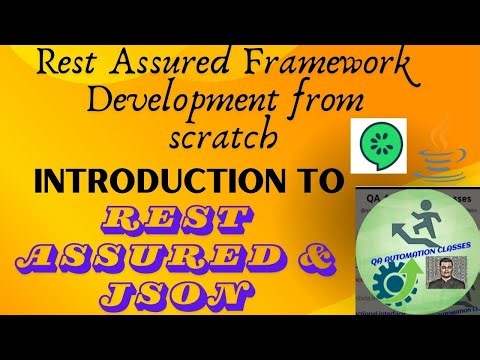 1.Introduction To Rest Assured and JSON