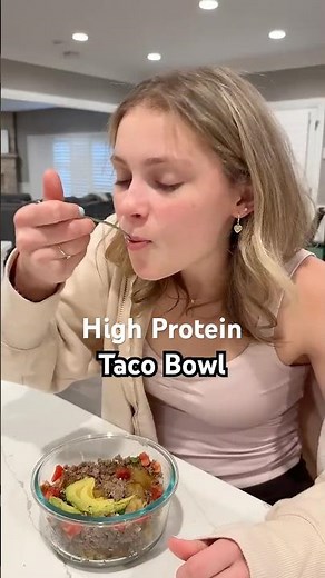 High Protein Potato Taco Bowl Recipe