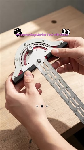 Ultra-Precision Woodworking Marker Tool for Perfect Lines