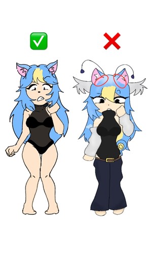 REDESIGN 🫐 How to draw animal ears on people