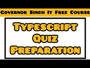 Typescript Quiz Preparation | GIAIC Typescript Quiz Questions and Answers