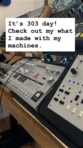 It’s 303 day and I made this live jam using the x0xb0x, Behringer TD-3, and Roland SH01-a! Check out my this buttoned up acid session! If you happen to find an original Roland TB-303 in your uncles garage or your grandmas attic let me know! #line47 #303day #acid #303 #renoise | Line 47
