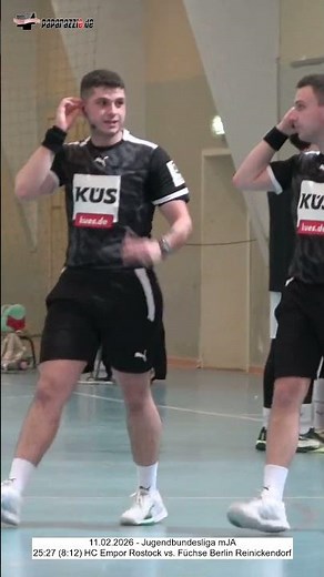 25:27 (8:12) HC Empor Rostock vs. Füchse Berlin Reinickendorf - 11.02.2026
