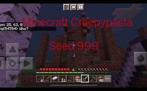 Minecraft Creepypasta || seed 999