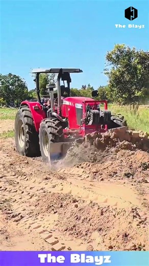Mini Tractor Levels Uneven Land Easily | Small Vehicle Earth Work