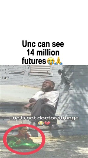 Unc calculating all possibilities 😭✌️