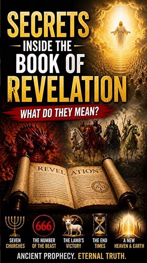 Secrets Inside The Book Of Revelation... What Do They Mean? #jesus #bible #mystery #usa #usashorts