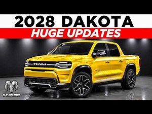 Ram has Brought Back the ICONIC Dakota! Huge NEW UPDATES