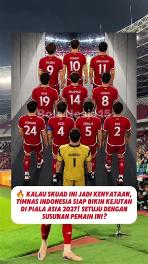 Prediksi Starting XI Timnas Indonesia Piala Asia 2027