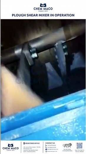 Heavy Duty Plough Shear Mixer for Powder Mixing
