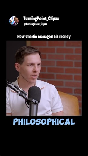 Simple step Charlie used to manage his money… #charliekirk #interview #podcast