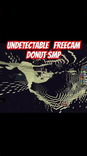 Undetectable freecam on Donut smp✅. Like and subscribe for tutorial❤️