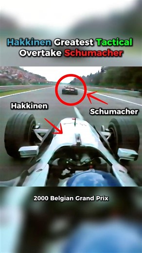 Hakkinen's Greatest Tactical Overtake on Schumacher