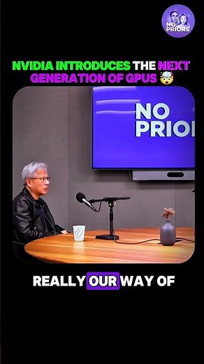 "NVIDIA introduces the next generation of GPUs."@NoPriorsPodcast