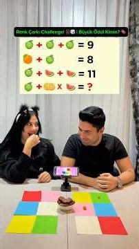 Renk Çarkı Challenge! 🎡🎲 | Büyük Ödül Kimin? 🍫 #shorts