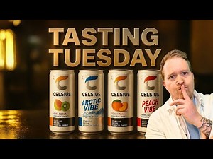 🥤 Trying CELSIUS Energy Drink! 🔥 Tasting Tuesday Review