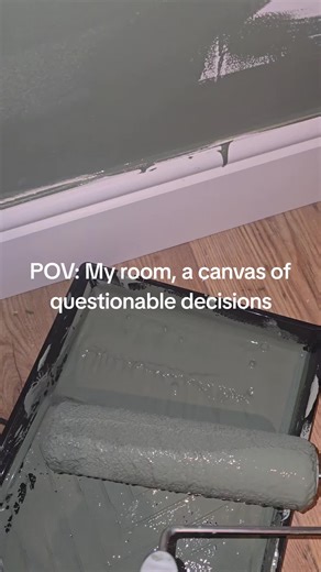 Do you like the colour choice? January refresh #decorating #greenpaint #januaryrefresh #bedroomdecoration