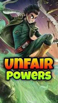 Chunin Exams mein Sabse Broken Abilities! #anime #shorts #naruto