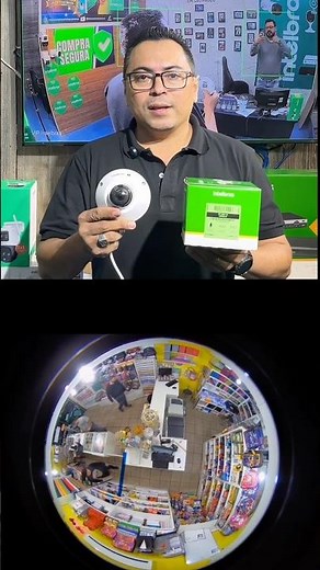 The VIP 5500 F IA Fisheye camera features technology that can replace up to 8 IP CCTV cameras.