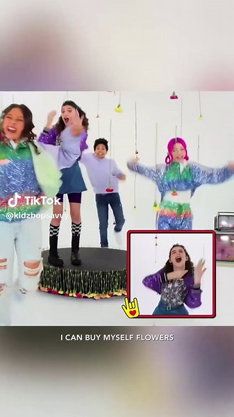 ASL Version of Flowers by Miley Cyrus | Kidz Bop ASL Cover