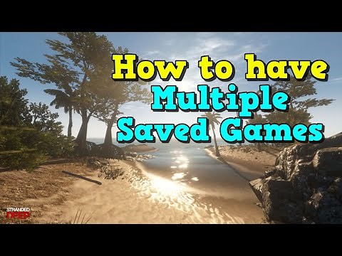 Stranded Deep - How to have multiple save games