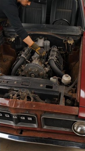 Abandoned 1972 Dodge Challenger Restoration#restorationvideo #restorationproject