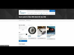 WooCommerce Vehicle Parts Finder Make/Model/Year