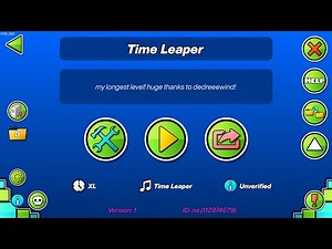 Time Leaper (Time Travel Full) | By daSJJboi (me) | Full Showcase | Geometry Dash