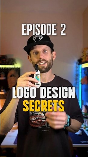 Logo design secrets-EPISODE 2⚡️ The REAL difference between a pro #logo and a boring vector 👀