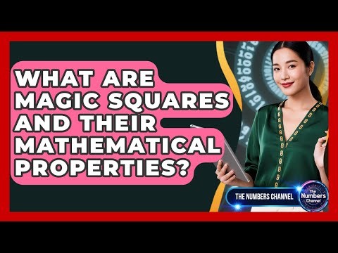 What Are Magic Squares And Their Mathematical Properties? - The Numbers Channel