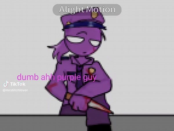 stupid purple guy ft: PURPLE guy #ibispaintx #alightmotion #fnafanimation #fnafpurpleguy #purpleguy