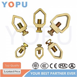 [Hot Item] G Type Earth Ground Clamp Electrical Welding Ground Clamp with Bolt