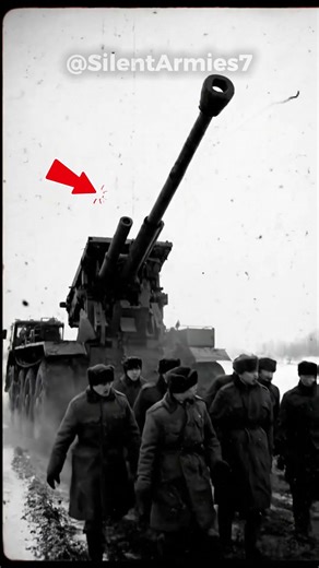 Inside a Soviet Heavy Artillery Column #shorts