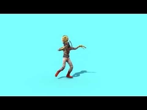 Green Screen Alien Dance - Footage PixelBoom