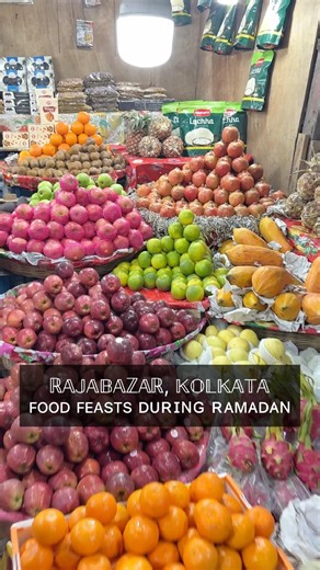 Iftari Time at Rajabazar Kolkata 🍽️🌙 #ramadan #ramadanmubarak #iftari #kolkata #rajabazar #shorts