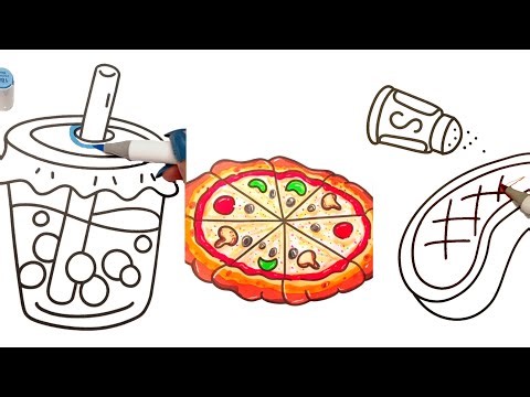 Color with me satisfying ASMR | Relaxing Art Marker Therapy Compilation | Coloring ohuhu markers