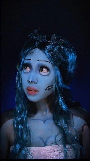 Emily-El cadáver de la novia 🐛👰🏽‍♀️ Corpse bride makeup #corpsebride #timburton #elcadaverdelanovia