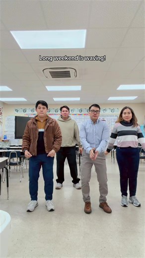 Long weekend is waving!