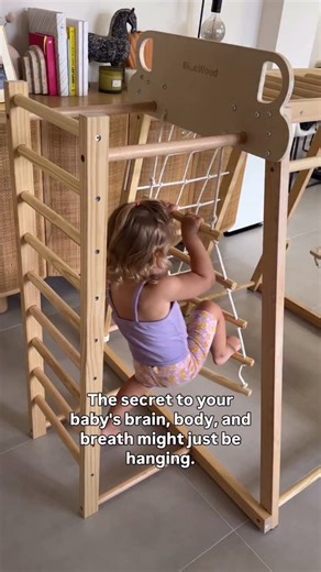 Lorena | Pediatric Occupational Therapist | Most parents see hanging as play. But as an OT, I see one of the most powerful ways to build your child’s brain, body, and breath. 🧠💪💨... | Instagram